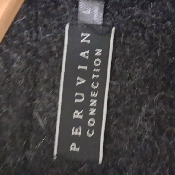 Peruvian Connection Charcoal Coat - Picture 2 of 15